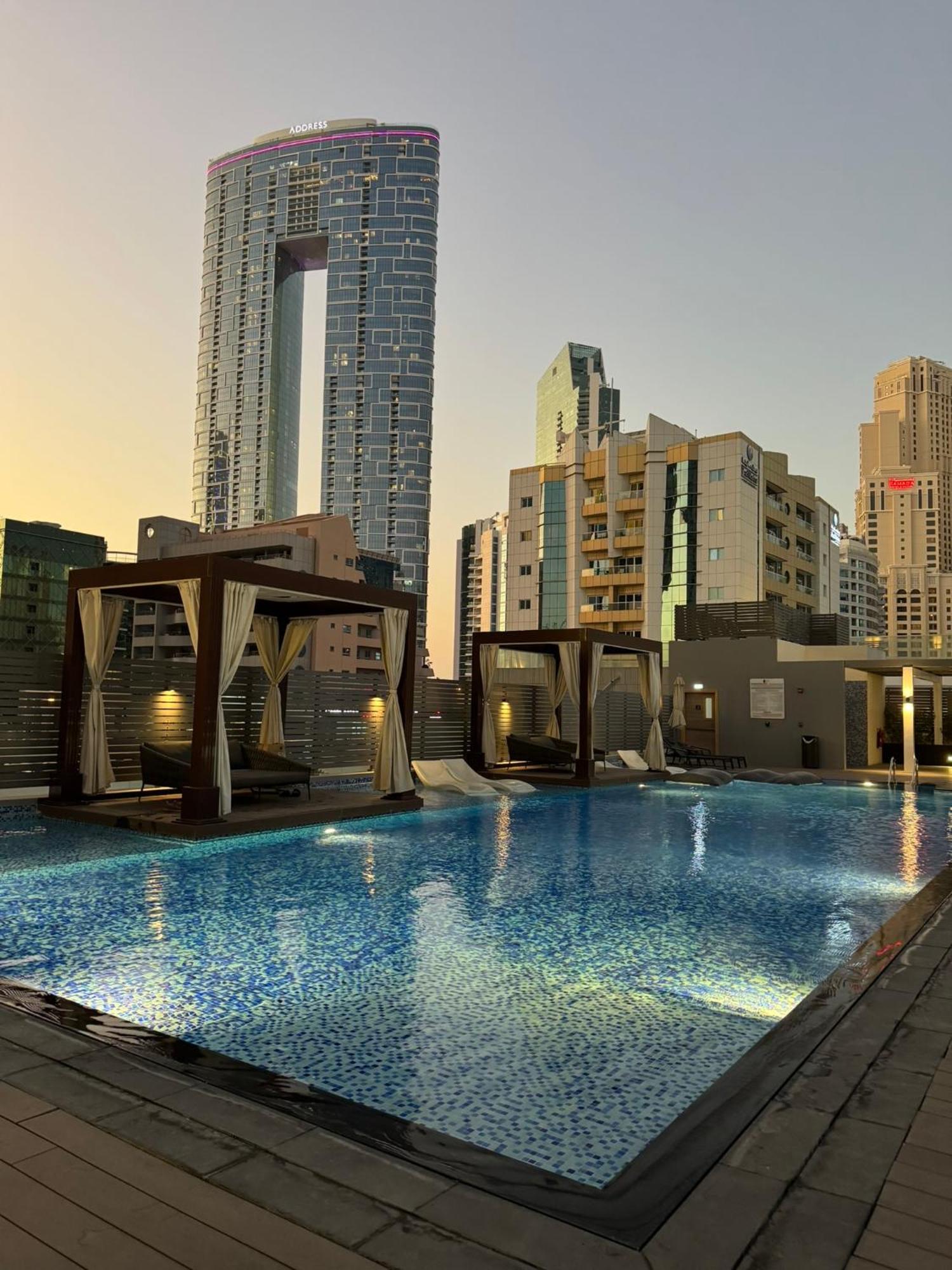 Promo I Sea View I 1 Bedroom Apartment I Studio One Tower I Dubai Marina Buitenkant foto